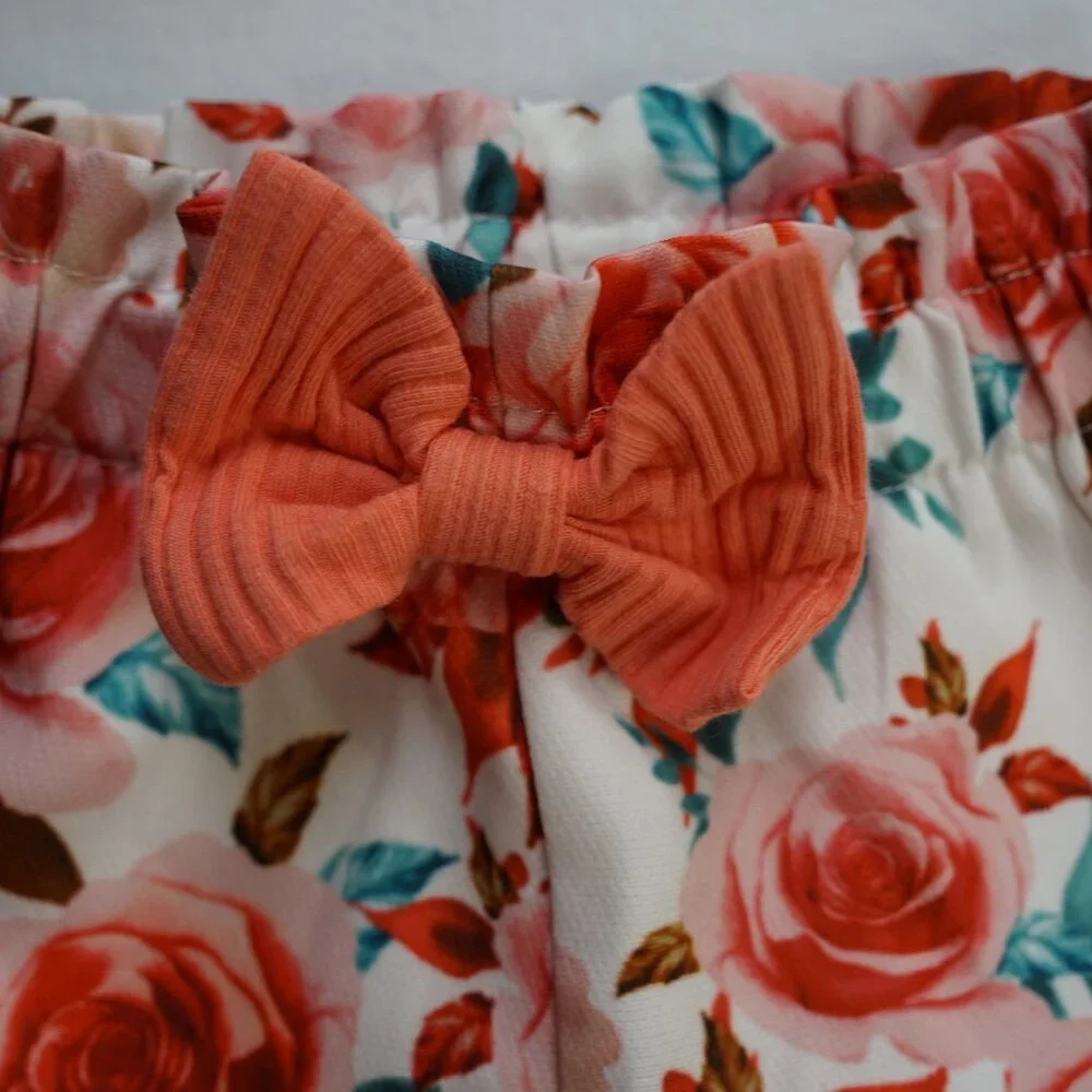 Baby Girl Matching Set, Daddy's Girl, Floral Set, Size 3-6m - Picture 5 of 7